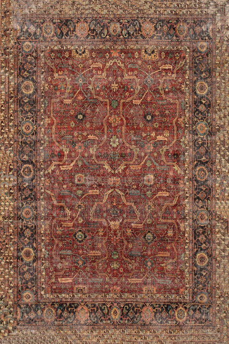Conceptum Alfombra para Pasillo Hmnt685 Multicolor 80 x 150 cm
